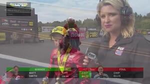 Matt Smith scores again in Pro Stock Motorcycle at NHRA Carolina Nationals