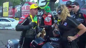 Eddie Krawiec picks up Pro Stock Motorcycle win at 2018 Amalie Motor Oil NHRA Gatornationals in Gainesville