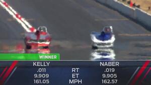 2018 CatSpot NHRA Northwest Nationals Super Gas winner Gene Kelly