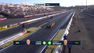 2018 Lucas Oil NHRA Winternationals Alcohol Dragster winner Shawn Cowie