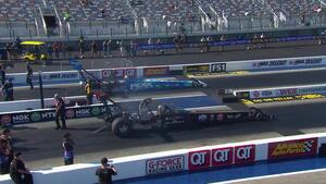 2019 NGK NHRA Four-Wide Nationals Top Alcohol Dragster winner Julie Nataas