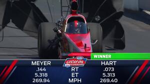 2018 Southern Nationals Powered by Mello Yello Top Alcohol Dragster winner Josh Hart