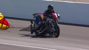 2018 DENSO Spark Plugs NHRA Four-Wide Nationals Top Fuel Harley Winner Rickey House