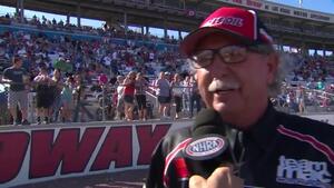 2018 DENSO Spark Plugs NHRA Four-Wide Nationals Top Dragster Winner Mike MacBrair