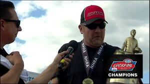 2022 NHRA New England Nationals Top Sportsman winner Freddy Perkins