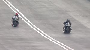 Angelle Sampey is the No. 1 qualifier in Pro Stock Motorcycle Friday at the 2022 NHRA Thunder Valley Nationals