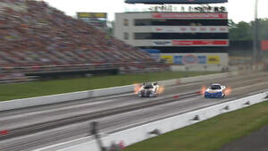 Ron Capps wins the Pep Boys Funny Car Allstar Callout