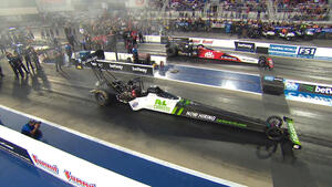 Doug Kalitta is the No. 1 qualifier Friday in Top Fuel at the 2022 Betway NHRA Carolina Nationals