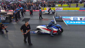 Hector Arana Jr. wins Pro Stock Motorcycle at the 2022 Texas NHRA FallNationals