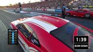 Chris Thorne and Manny Buginga Pro Mod Burndown at the 2023 Amalie Motor Oil NHRA Gatornationals