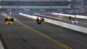 Cristian Cuadra is the No. 1 qualifier in Pro Stock Friday at the 2023 Circle NHRA Four-Wide Nationals