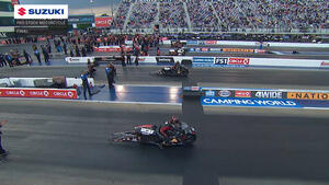 Gaige Herrera wins Pro Stock Motorcycle at the 2023 Circle K NHRA Four-Wide Nationals