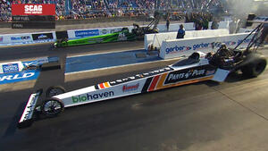 Clay Millican wins Top Fuel at 2023 Gerber Collision &amp; Glass Route 66 NHRA Nationals