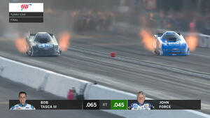 Bob Tasca III wins Funny Car and Mission Challengeat 2023 New England Nationals in Bristol