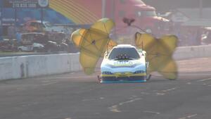Ron Capps is the No. 1 qualifier in Funny Car on Friday of the 2023 Lucas Oil NHRA Nationals&#039;
