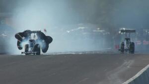 Justin Ashley is the No. 1 qualifier in Top Fuel at the 2023 Lucas Oil NHRA Nationals