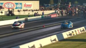 Matt Hartford is the low qualifier in Pro Stock Friday at the 2023 Dodge Power Brokers NHRA U.S. Nationals