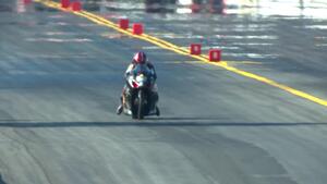 Gaige Herrera is the No. 1 qualifier in Pro Stock Motorcycle at the 2023 Pep Boys NHRA Nationals
