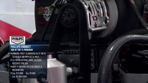 First in NHRA history to run 300-mph in the eighth mile