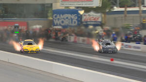 Robert Hight is the low qualifier in Funny Car on Friday of the 2023 NHRA Nevada Nationals