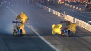 Austin Prock is the low qualifier in Top Fuel at the 2023 In-N-Out Burger NHRA Finals